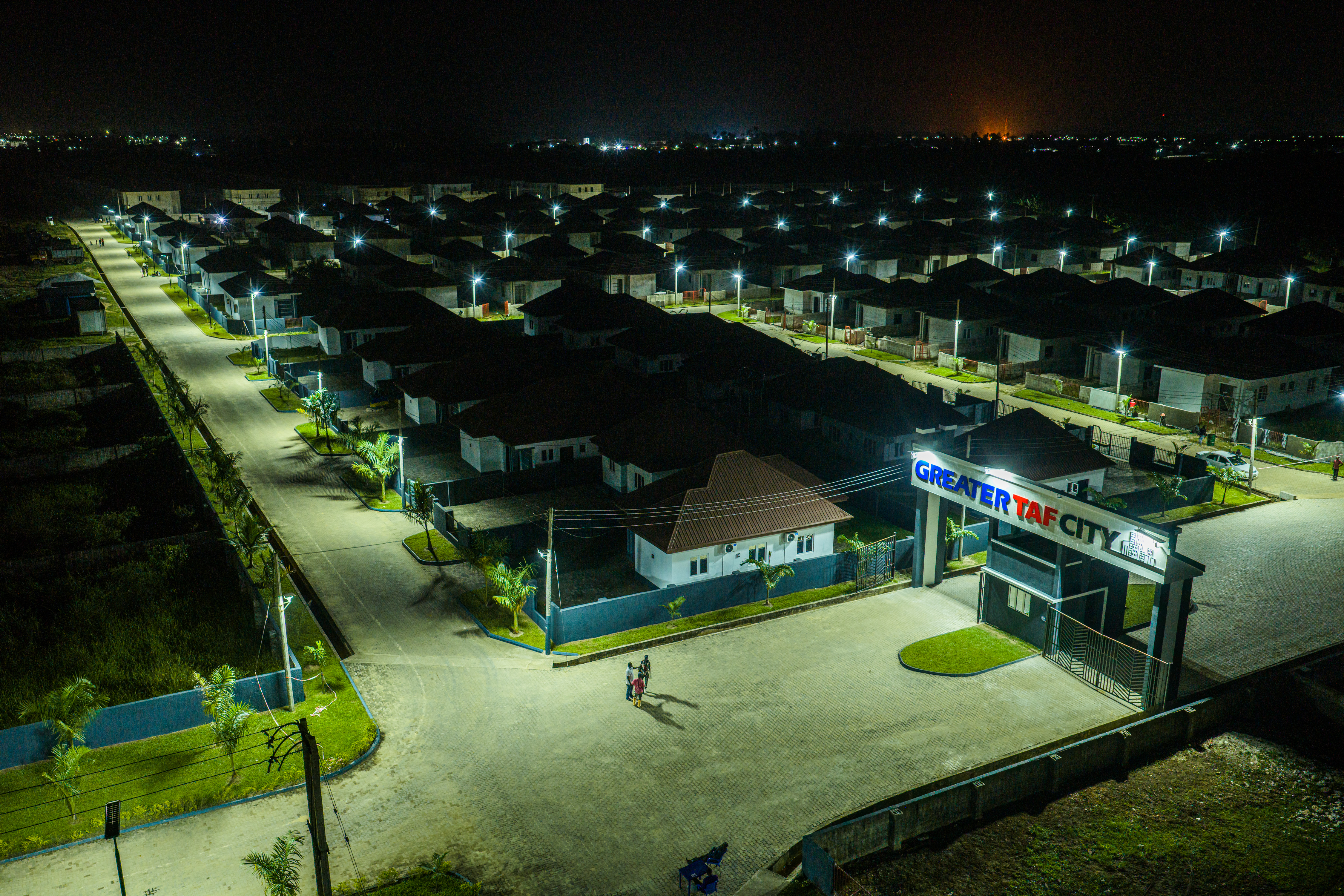 Greater TAF City at night