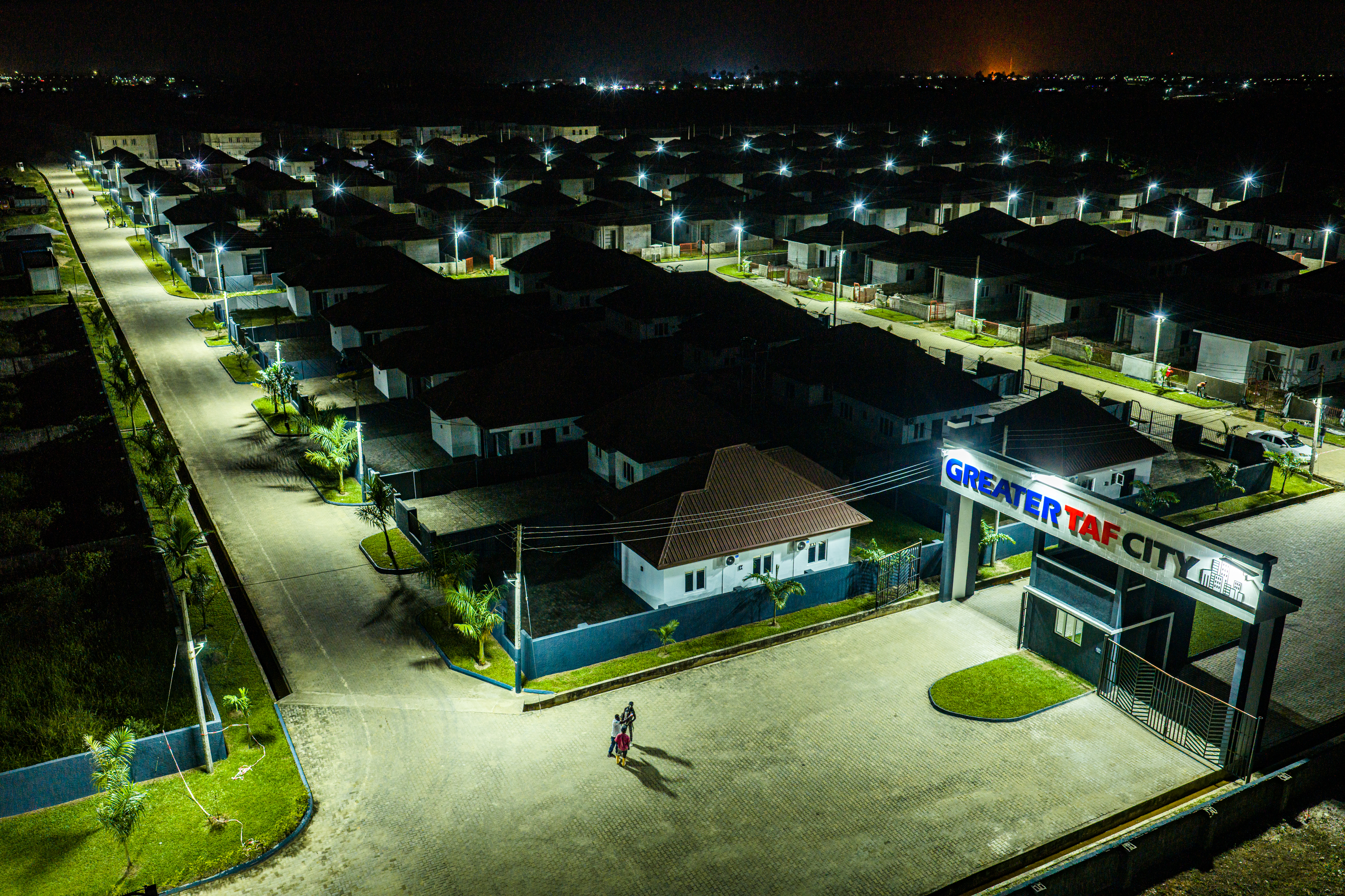 Night view of Greater TAF City